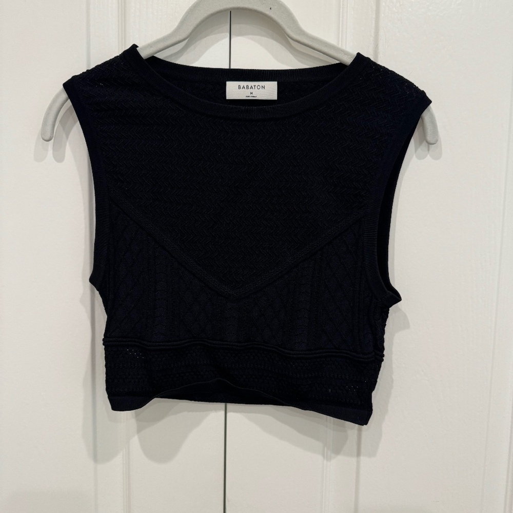 Aritizia Babaton Pointelle Sweater Tank